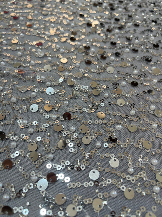TUL LENTEJUELA PREMIUM PLATEADO