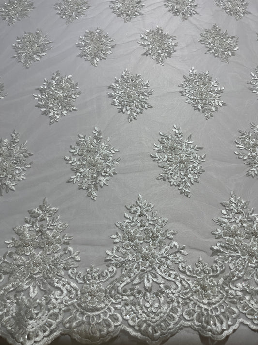 ENCAJE MAJESTIC BLANCO