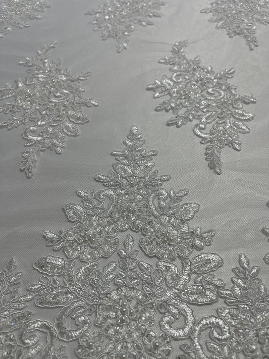 ENCAJE IMPERIAL BLANCO