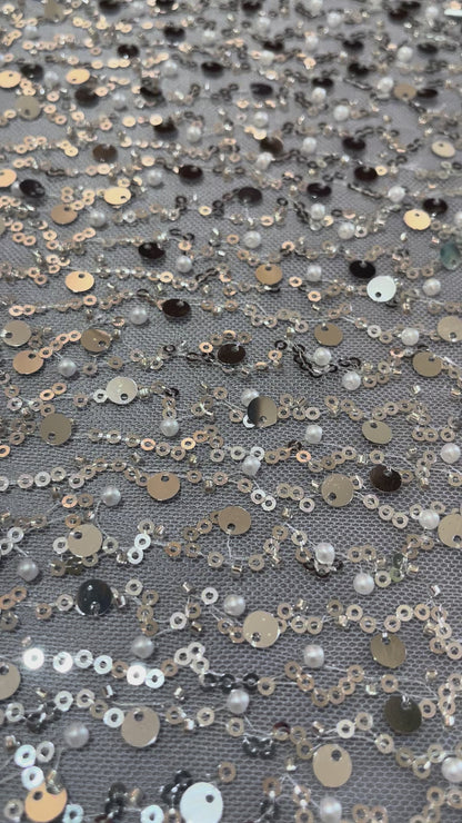 TUL LENTEJUELA PREMIUM PLATEADO