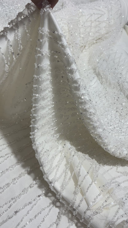 TUL BORDADO RHOM LUX