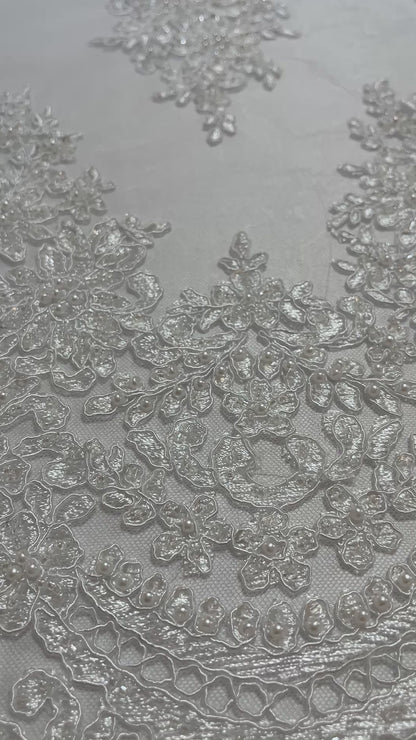 ENCAJE BRIDAL LUXE BLANCO